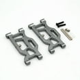 thumbnail image 1 of 2x brazos oscilantes inferiores de coche RC para Wltoys 104001 accesorios de Titanio inferior delantero perfke Brazo oscilante inferior, 1 of 8