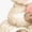 White with Speckles, variant on Inktastic Jesus Loves Me Lamb Girls Toddler Dress