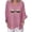 Pink, variant on Womens Athletic Tops Woman Long Sleeved Shirts Women Short Sleeve Tops Womens Running Clothes Summer Tunics Loose Fit Workout Shirts Elbow for Women Casual Short Sleeve Light Long Black S