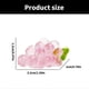 thumbnail image 3 of 10 Pieces Glowing Grapes Fruit Figurines Resin Grape Beads for Jewelry Making, 3 of 5