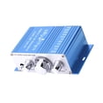 thumbnail image 2 of Mini amplificador digital para coche, reproductor de audio Hi-Fi, música, CD, DVD, MP3 y FM (azul), 2 of 14
