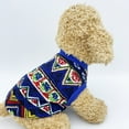 thumbnail image 4 of Anvazise Pet Clothes Unique Pattern Breathable Polyester Dog Warm-keeping Winter Sweater Decor for Outdoor Red M, 4 of 13