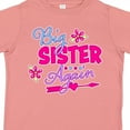 thumbnail image 4 of Inktastic Big Sister Again with Flowers and Arrow Girls Toddler T-Shirt, 4 of 5