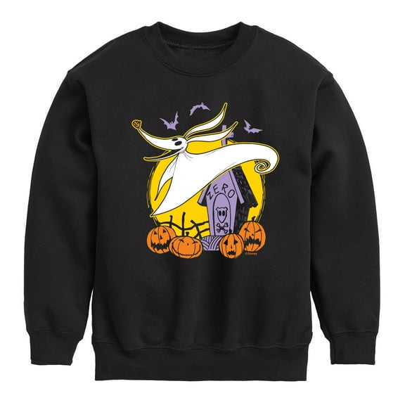 The Nightmare Before Christmas - Zero - Youth Crewneck Fleece Sweatshirt