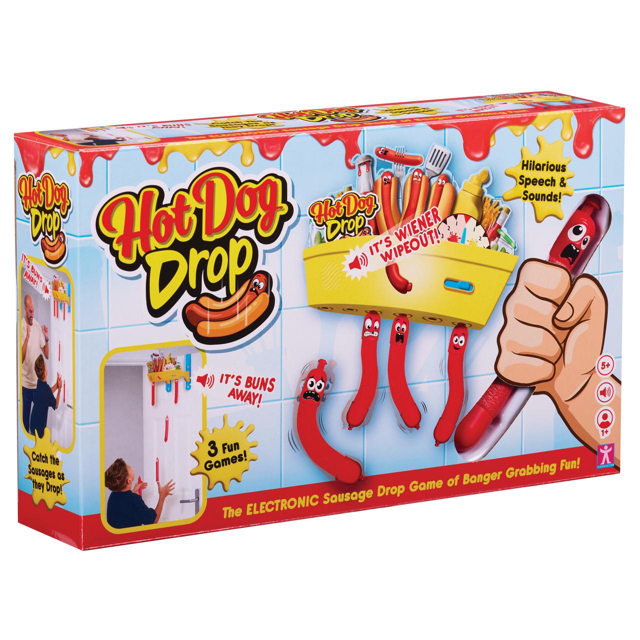 Hot Dog Drop - The Hilariously Fun Electronic Baton Drop Game for The Whole Family Ages 5+
