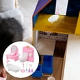 thumbnail image 4 of 1 Set Dollhouse Bathroom Furniture Mini Model Bathtub Toilet Layout, 4 of 8