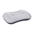 thumbnail image 4 of BELOVING Inflatable Camping Pillow Compressible Multipurpose Lightweight Neck Support Portable for Beach Cars Sleeping Airplane Hiking Light Gray, 4 of 10
