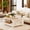 White, variant on GUNAITO Lift Top Coffee Table with Storage Cabinet and 2 Compartments for Living Room, brown, 31.5''Hx31.5''W in