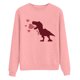 thumbnail image 1 of Gibobby Sudadera sin capucha y ocio Blusa de manga larga con cuello redondo y estampado del día de San Valentín para mujer (estilo 01)(Rosa, XXL), 1 of 4