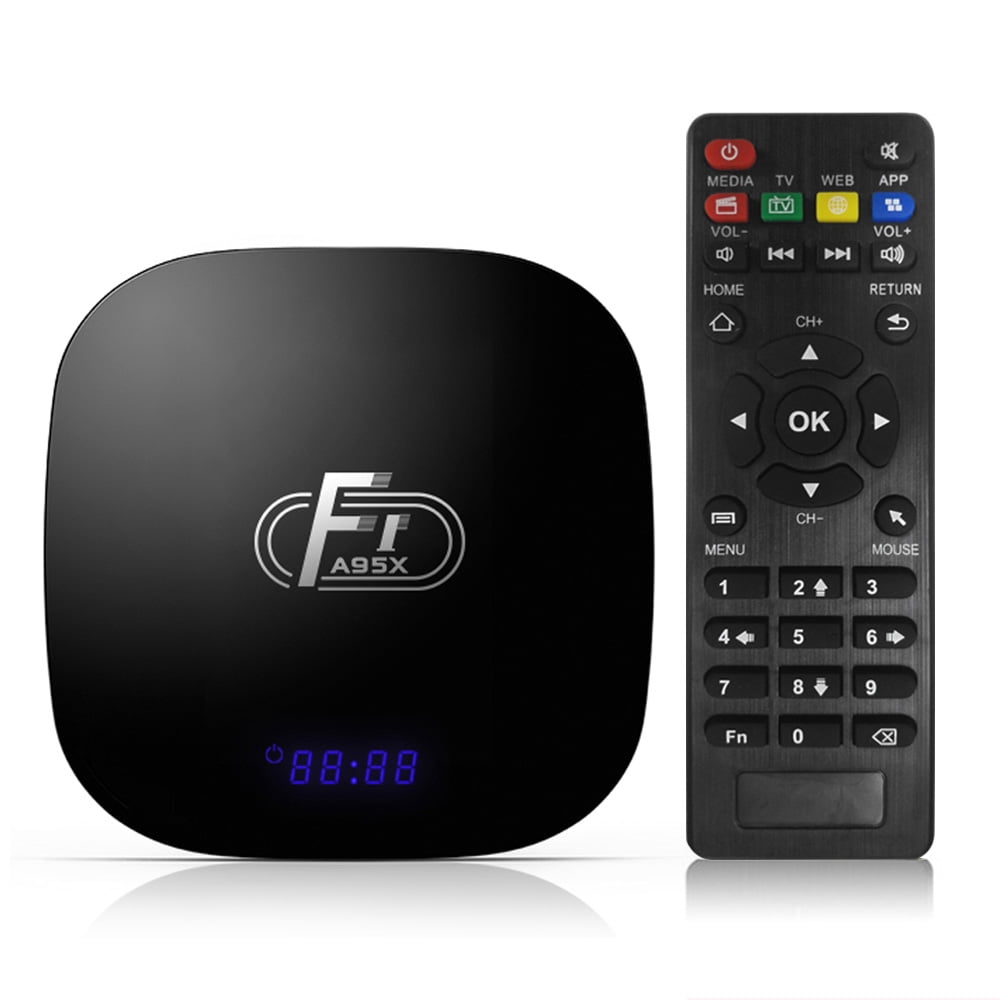 A95X F1 TV Box Smart TV Set Top Box Remote Control Quad Core VP9 H.265 2GB / 16GB 2.4G WiFi 100M A95X F1 TV Box Smart TV Set Top Box Remote Control Quad Core VP9 H.265 2GB / 16GB 2.4G WiFi 100M