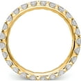 thumbnail image 2 of 14ky Lab Grown Dia VS/SI Colorless 1 1/2ct. Eternity Band, 2 of 5