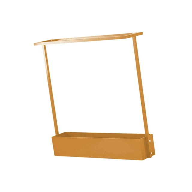 Lipstore Storage Rack for Tennis Racket Storage Organizer for Home Gym Indoor Outdoor golden