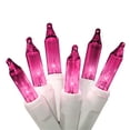 thumbnail image 1 of Luces navideñas 612 Vermont 50, color rosa, 2,7 m de longitud iluminada, 1 of 5