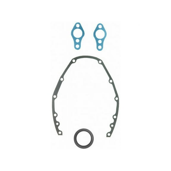 Timing Cover Gasket Set - Compatible with 1992 - 1995 Chevy S10 4.3L V6 VIN W Vortec 1993 1994