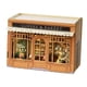thumbnail image 3 of Mini casa de muñecas de madera, modelo de construcción de casa de muñecas, recuerdos de fiesta, novedad, regalo de cumpleaños Multicolor, Artesanías, 3 of 9