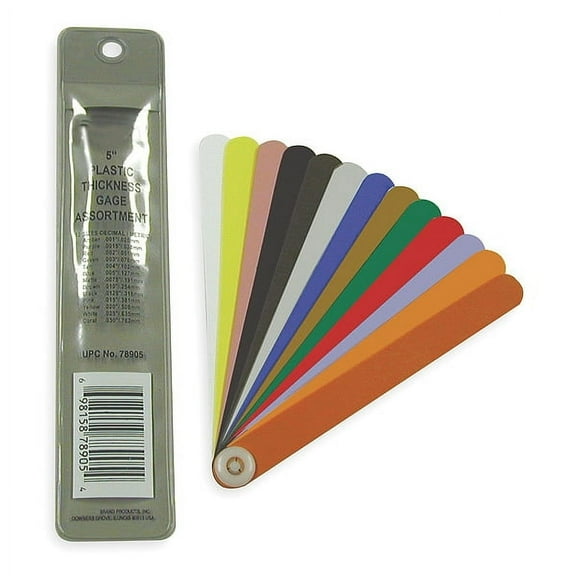 Precision Brand Feeler Gage Set,13 PC 78900