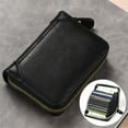 thumbnail image 1 of Billetera con Blindaje RFID, Cartera de Tarjetas de Crédito para Hombres y Mujeres, Tamaño Compacto, Posición Multi Tarjeta, Apto para Almacenamiento de Tarjetas de Crédito, Salir, Cartera Pequeña - N, 1 of 6