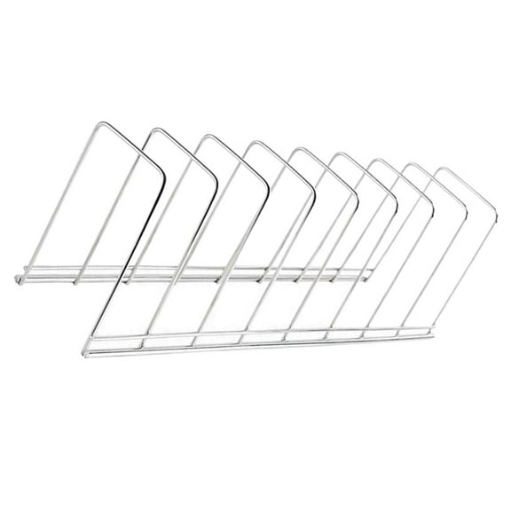 Masteelf Two Tier Dish Drying Rack Drainer Stainless Steel