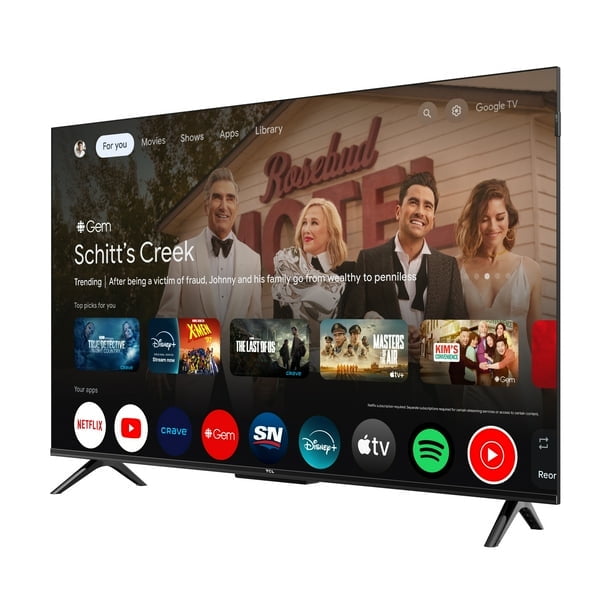 TCL 43インチ 4Kテレビ 高画質QLED Pro Dolby ATMOS TCL 43-Inch Q Series 4K UHD HDR QLED Smart Google TV Dolby Vision