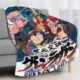 thumbnail image 4 of Gurren Lagann anti-pilling, suave, ligera, esponjosa y acogedora de lujo para hogar y cocina – Perfecta para niños y adultos,100X80cm, 4 of 6