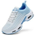 thumbnail image 3 of GOOBON Womens Running Shoes Tennis Sneakers Athletic Air Cushion Non Slip Shoes Breathable Fashion Walking Sneakers for Gym Workout, 3 of 7