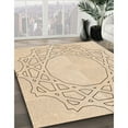 thumbnail image 2 of Ahgly Company Indoor Square Patterned Moccasin Beige Area Rugs, 3' Square, 2 of 6