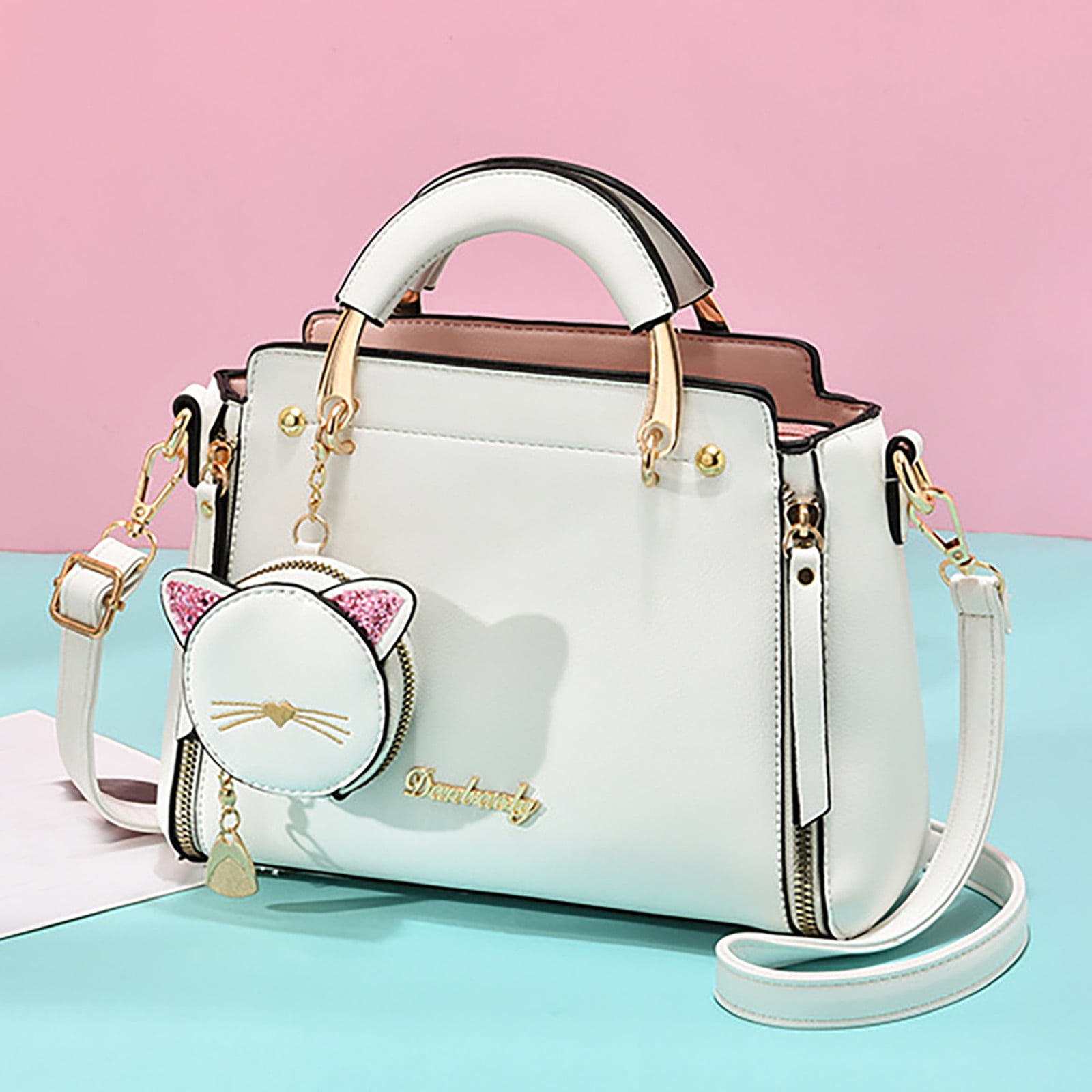 LONGshukeji Fashion Purses and Handbags for Women Ladies Crossbody Bags Top Handle Satchel Shoulder Bags Small Totes