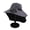 Gray, variant on Solar Powered Fan Sun Hat with Built in Cooling Fan USB and Solar Charging Lightweight Breathable Adjustable Wide Brim Hands Free Cooling Hat for Men Women Hiking Fishing Gardening Cycling Outdoor