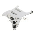 thumbnail image 2 of Loaded Prewired Pickguard SSH Pickups Guitar Spare Part for Electric Guitars White, 2 of 8