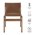 thumbnail image 2 of Sonora   Leather Dining Side Chair in Nutmeg Brown, 2 of 10