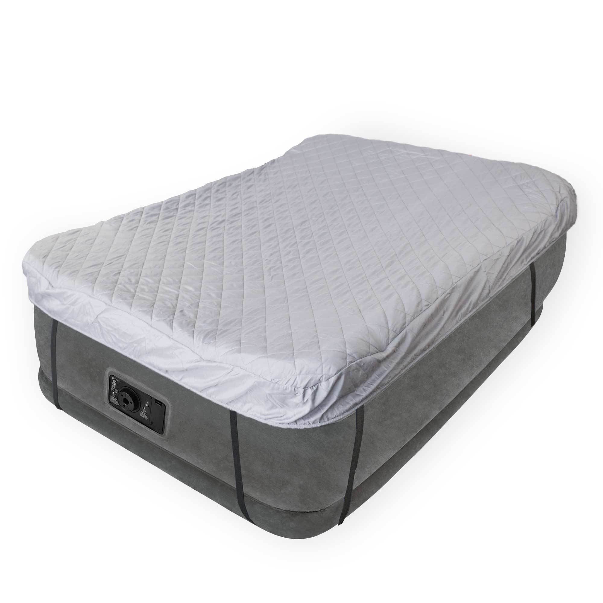 Intex DuraBeam Elevated Comfort Twin Airbed with BuiltIn Pump