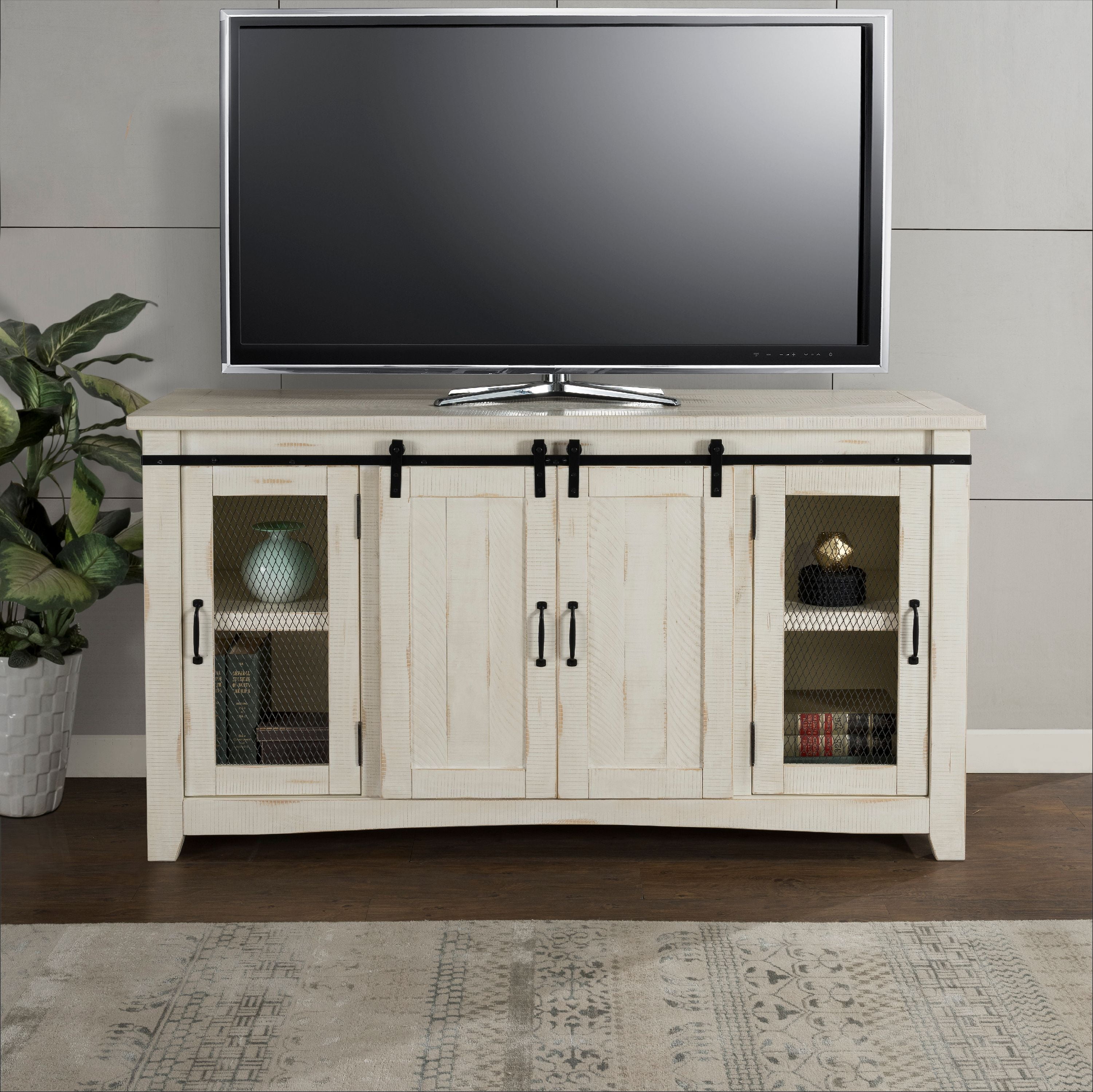 Martin Svensson Home Rustic Solid Wood  Aspen TV  Stand  