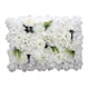 thumbnail image 2 of Fondo de pantalla de pared con flores artificiales, fondo floral, decoración de pared de seda romántica para Blanco, 2 of 9