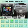 thumbnail image 2 of Ventilador estéreo de coche para Mazda 3 2009-2013 con CarPlay/Android, 2 of 9