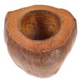 thumbnail image 2 of Shisuyan MultiFunction Coconuts Shell Bowl with Unique Pattern for Home Use and Storage Light Brown, 2 of 8