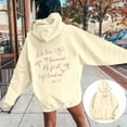 thumbnail image 2 of Women's Casual Hoodie With Bow Print Autumn Winter Pullover Sweatshirt Comfortable And Stylish, 2 of 7