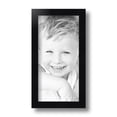 thumbnail image 2 of ArtToFrames 5x10 inch Satin Black Short Picture Frame, Black Wood Poster Frame (1416), 2 of 8