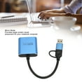 thumbnail image 3 of Video Adapter Converter, Mirroring Mode Stable USB3.0 To HD Multimedia Interface Adapter Compact Aluminum Alloy 1080P Plug and Play  for TV for Laptops, 3 of 8