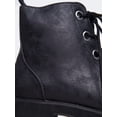 thumbnail image 4 of T.U.K. Original Footwear Women's Nosebleed Ankle Boot,Black PU,US 5 M, 4 of 5