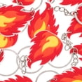 thumbnail image 3 of 10 piezas de dijes de llama de fuego, recuerdos de fiesta de bomberos, llaveros, decoración de apoyo para bomberos, llaveros de bomberos, decoraciones para fiesta de bomberos, recuerdo de fiesta de, 3 of 5