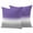Purple, variant on Outdoor Waterproof Pillow Covers Teal to Gray Gradient Decorative Throw Pillow Protectors,Pillowcase Cushion Cases for Patio Sofa Garden Couch,20x12in,Pack of 2