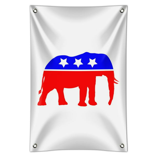 Republican Elephant GOP Conservative America Political Party Home Business  Office Sign 