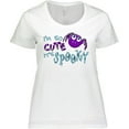 thumbnail image 3 of Inktastic I'm So Cute Its Spooky- Cute Halloween Spider Women's Plus Size T-Shirt, 3 of 5