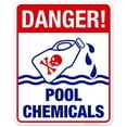 thumbnail image 1 of Pool Chemicals Sign, Pool Sign,, 1 of 1