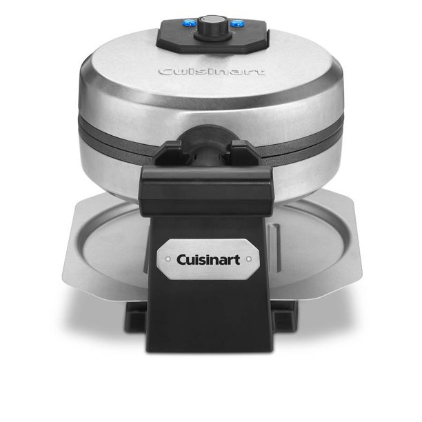 Cuisinart Belgian Waffle Maker Round, Stainless Steel , WAFF10