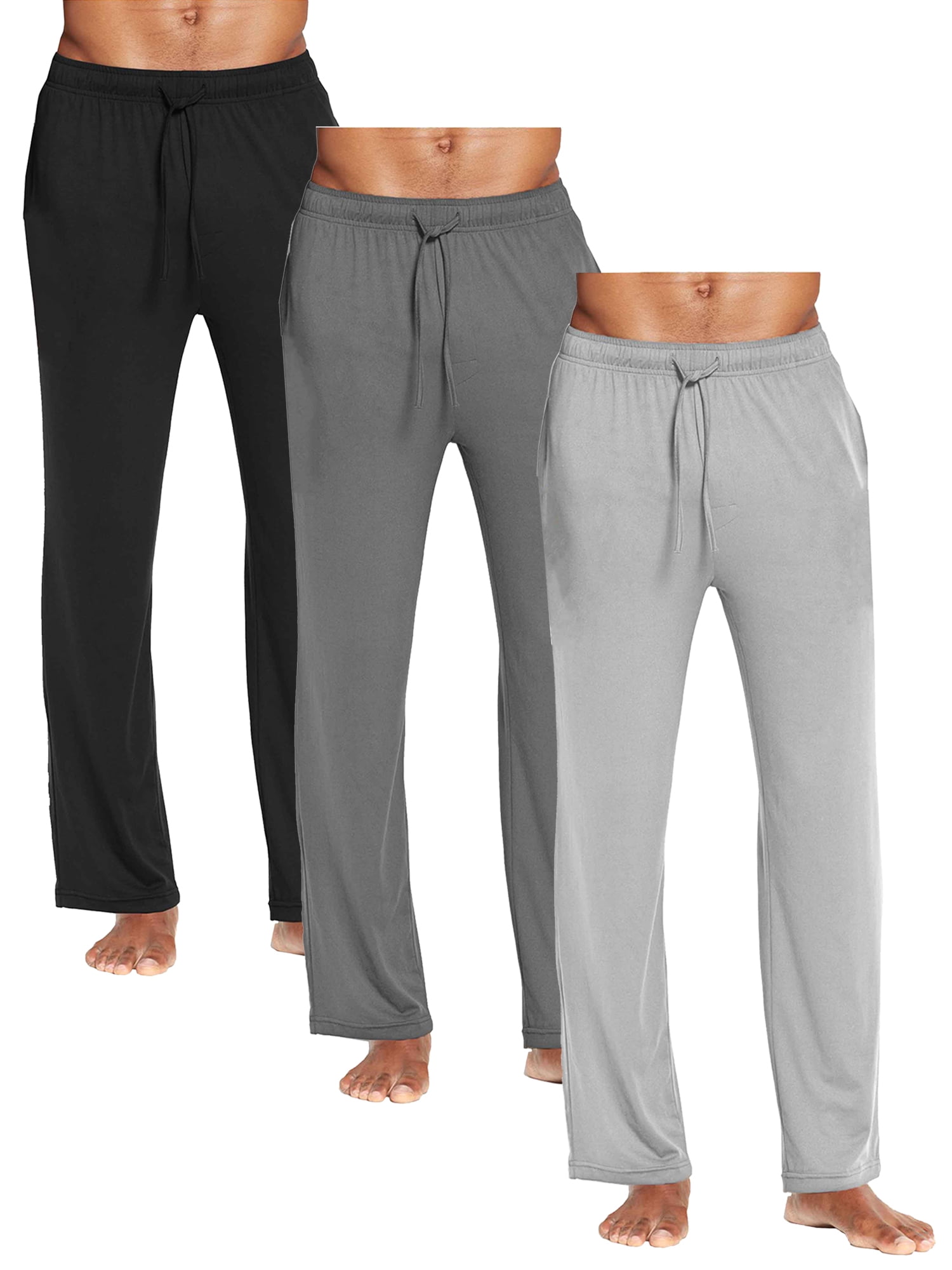 3-Pack Men's Classic Lounge Pants (Sizes, S-3XL) - Walmart.com