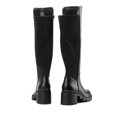 thumbnail image 4 of Womens knee high boots with platform sole round toe and stretch upper for a comfortable fit, 4 of 7
