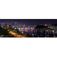 thumbnail image 2 of Tennessee Picture Archive 32x13 Gold Ornate Wood Framed with Double Matting Museum Art Print Titled - Knoxville Tennessee Panorama, 2 of 4