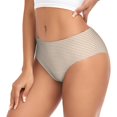 thumbnail image 2 of Fotbe Brown Gingham Calzones Estampados para Mujer – Ropa Interior de Algodón, Cómoda, Suave y Elástica-XX-Large, 2 of 6