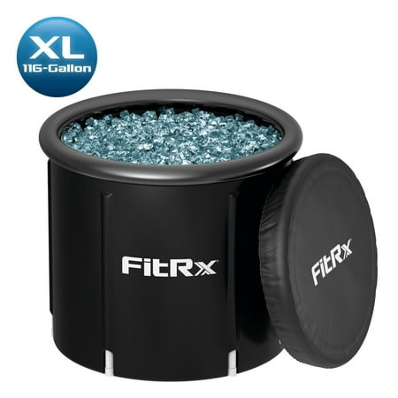 FitRx Ice Bath Cold Plunge Tub Cold Water Therapy XL Plunge Pool with Cover  116 Gallon